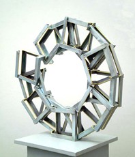 RING LINE&nbsp;&nbsp;63cm diameter x 20cm deep &nbsp;&nbsp; Zinc coated & painted steel &nbsp;2006