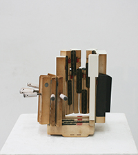 PEZZO 2025
20 x 19 x 21cm
Wood piano keys, hinges & paint 