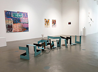 SPRING II  2020 600cm long x 60cm high  x 60cm wide Steel rusted & painted